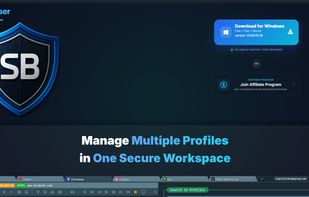 Social Browser screenshot 1