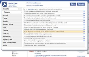 Social Fixer screenshot 1
