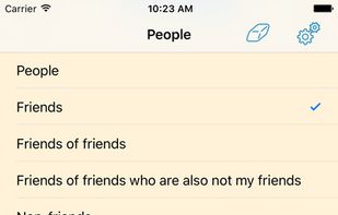 Social Graph screenshot 1