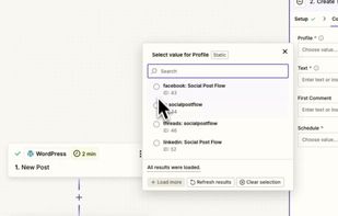 Social Post Flow screenshot 1