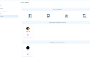 Adding Multiple Social Account in a Single Platform