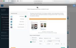 Social Scheduler screenshot 1