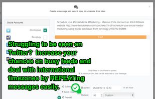 Social Scheduler screenshot 1