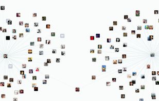 Extract friends of target accounts to analyze their connections