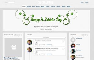 SocialPage screenshot 1