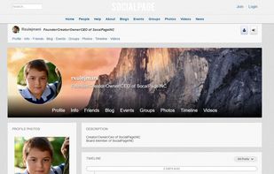 SocialPage screenshot 1