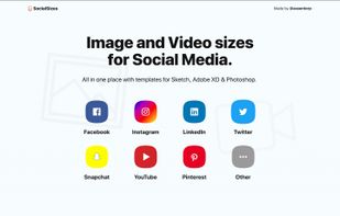 SocialSizes screenshot 1