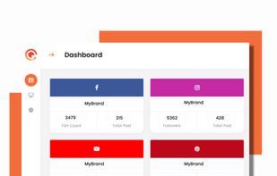 Easily track your audience growth on each social media platform from one place. So, you can prepare a better strategy for outreach and engagement.