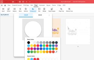 Edit PDF feature in Soda PDF Desktop