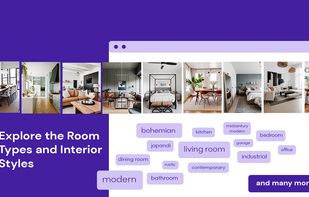 More than 20 interior design styles available