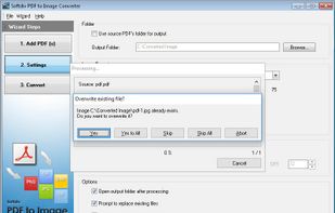 Overwrite Confirmation
