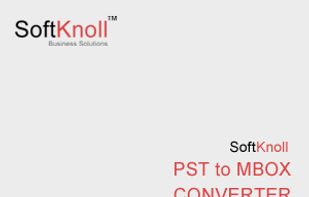 Softknoll PST to MBOX Converter screenshot 1