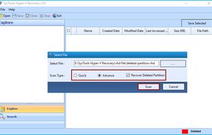 Softmagnat Virtual Machine Recovery Tool screenshot 1