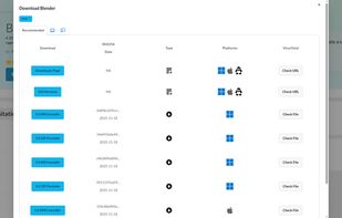 Downloads Example (light)
