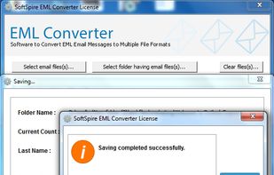 SoftSpire EML Converter screenshot 2