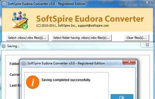 SoftSpire Eudora Converter screenshot 2