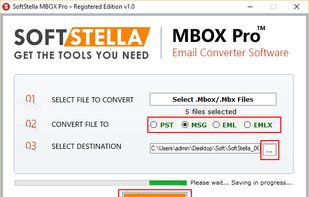 Choose Saving Location and Convert All Files at a time