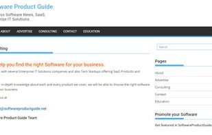 Software Product Guide screenshot 1