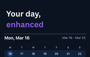 See your schedule and your friends' plans in one view
