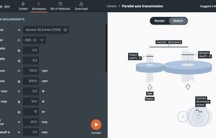 Sketch showing what are the requirements