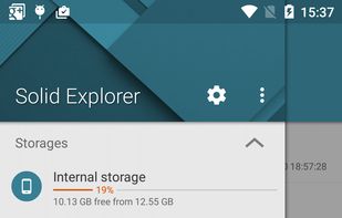 Solid Explorer screenshot 1