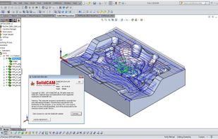 SolidCAM screenshot 1
