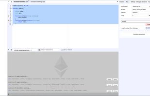Solidity screenshot 1