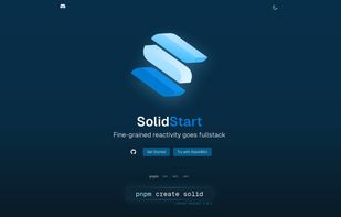 SolidStart screenshot 1