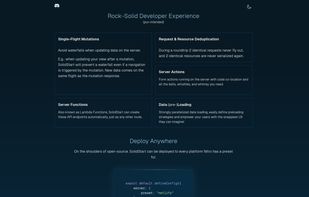 SolidStart screenshot 2