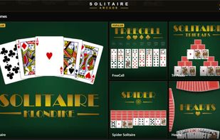 Solitiare Arcade Home Page 1