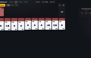 SolitaireDark screenshot 3