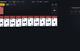 SolitaireDark screenshot 1
