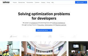 Solvice screenshot 1