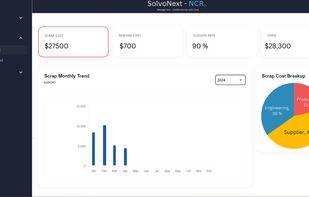 COPQ (Cost of Poor Quality) is a great way to track and understand the financial impact of manufacturing quality issues, process inefficiencies, and production waste. Solvonext allows you to input labor rates, material costs, and several other parameters to calculate total COPQ easily and accurately.