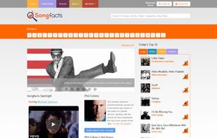 Songfacts screenshot 1