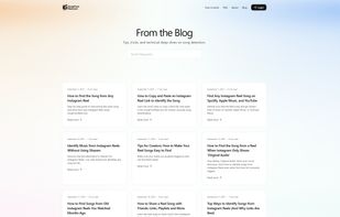 SongFromReel.com Blog