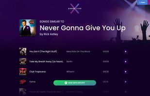 Songs Like X screenshot 1