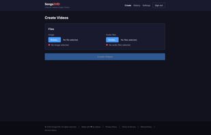 Dashboard & File Upload Interface