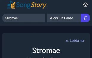 SongStory screenshot 2