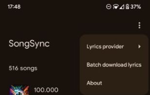 SongSync screenshot 2