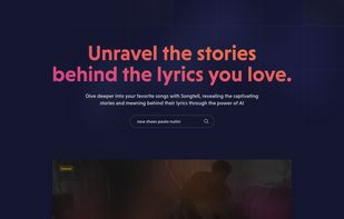 Songtell screenshot 1