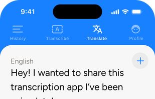 Translate - Translate live between any 60+ supported languages