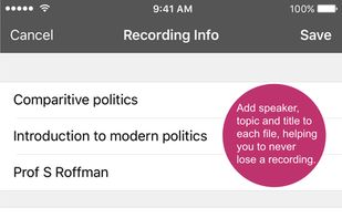 Sonocent Audio Notetaker screenshot 2