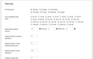 Many planning options