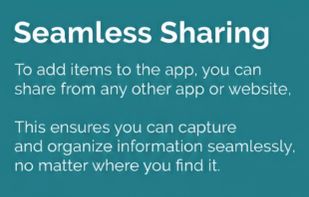 Seamless sharing — add items to Sorti from any app or website. Capture and organize content from Instagram, TikTok, Safari, Chrome, and anywhere else you find things you love.