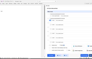 SOS Click main window with all settings available. Some settings can be set on a file-by-file basis and others on a global basis