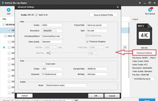 Sothink Blu-ray Ripper screenshot 2