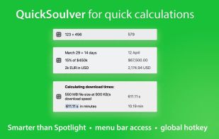 Soulver screenshot 1