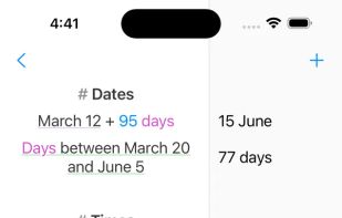 Soulver screenshot 2