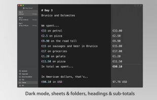 Soulver screenshot 2